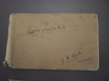 Autograph Book, 1939