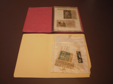 WHS Rowan Barrow Information folders, 1993