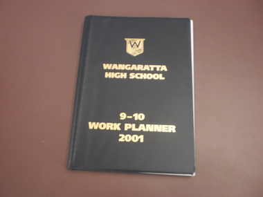 WHS Student Planner, 2001