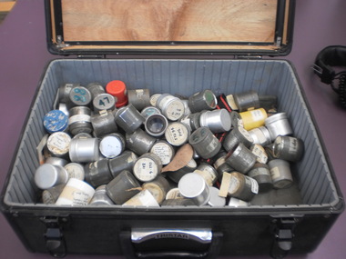 WHS Historical Film canisters