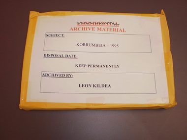 WHS Magazine -Korrumbeia, 1995
