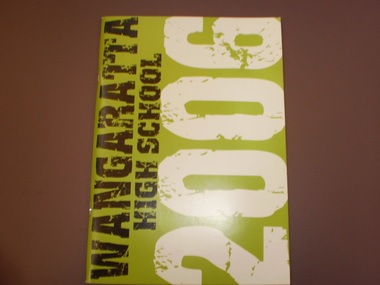 WHS Yearbook, 2006