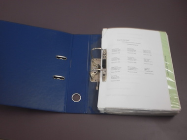 WHS 90th Anniversary Documents, 2002