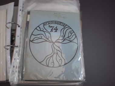 WHS Yearbook -Korrumbeia, 1974
