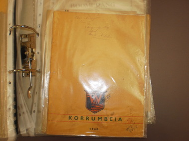 WHS Yearbook -Korrumbeia, 1960