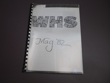WHS Yearbook -Korrumbeia, 1982