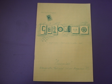 WTS Yearbook -Geronimo, 1985