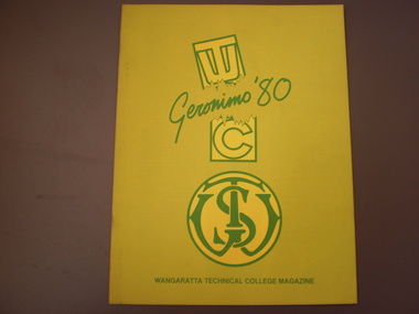 WTC Yearbook -Geronimo, 1980