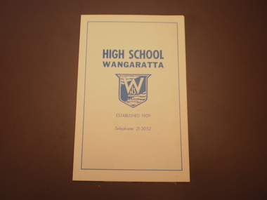 WHS Information pamphlet