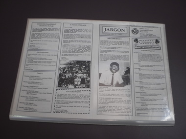 WSC Jargon Sample Papers, 1991