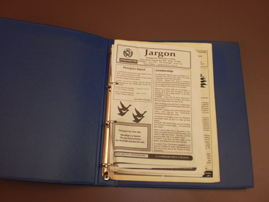 WSC Newsletter- Jargon, 1994-1995