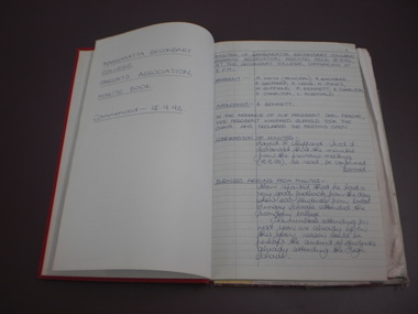 OC Parents Association Minutes, 1992-1999