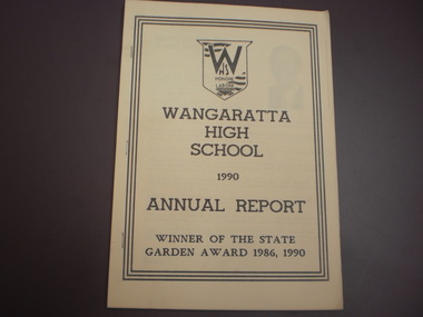 WHS Annual Report, 1990