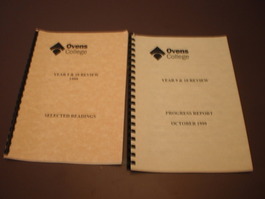 OC Progress Report, 1999