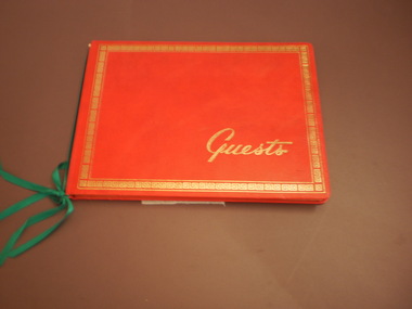 WHS Guest book, 1941-1983