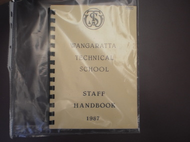 WTS Teacher Information book, 1987
