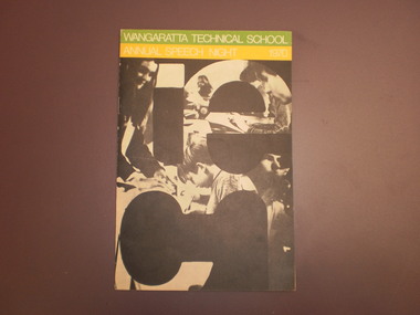 WTS Annual Speech Night booklet, 1970