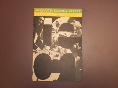 WTS Annual Speech Night booklet, 1970