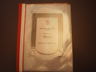 WHS Assembly Information, 1997