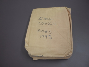 WHS School Council Minutes, 1993