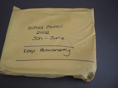 WHS School Council Minutes, 2002