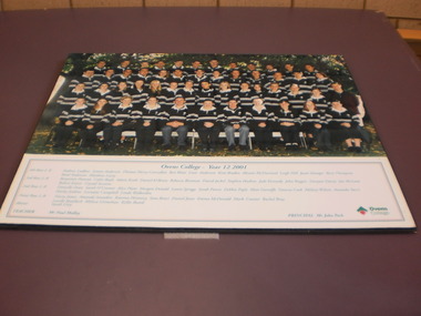 OC Mounted Photo, 2001