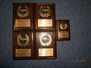 WHS Sports Award, 2006