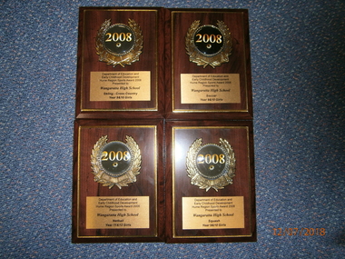 WHS Sports Award, 2008