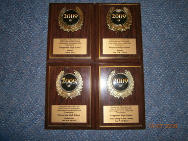WHS Sports Award, 2009