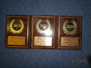 WHS Sports Award, 2010