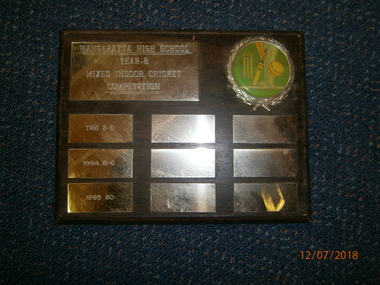 WHS Sports Award, 1993-1995