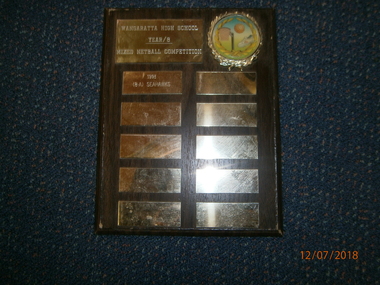 WHS Sports Award, 1993