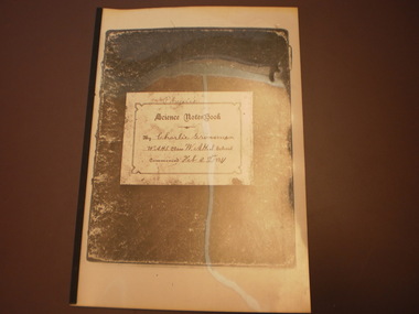 WHS Student Workbook- Charlie Grossman, 1911