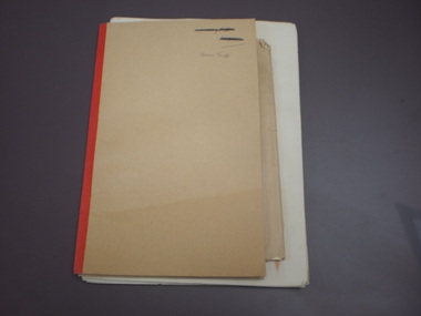 WHS Student Workbook- Joan Tripp, 1939-1940