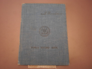 WHS Student Workbook- E. Kneebone, 1931-1949