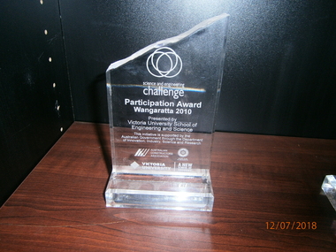 WHS trophy, 2010