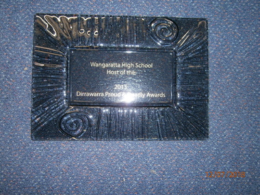 WHS trophy, 2013