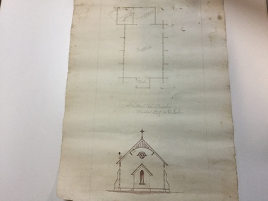 First St Joseph Catholic Church Watchem concept drawings a