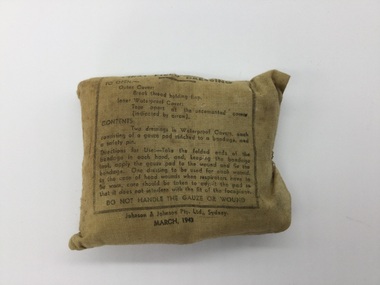 First Aid Kit, Johnson and Johnson Pty Ltd, March 1943