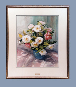 Painting, Watercolour, Camellias, 1995