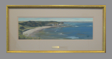 Painting, Oil, Coastline Near Inverloch, 1992