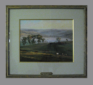 Painting, Oil, Misty Morning, 1992