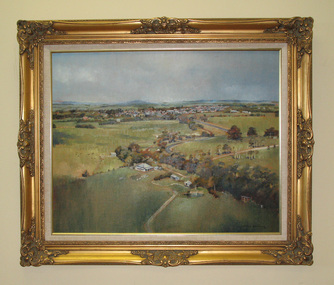 Painting. Oil, Leongatha Landscape
