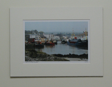 Print, Boats at Wicklow Harbour