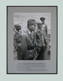 Photograph, Framed, At Sea 8 Sept 1945, 1995