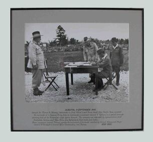 Photograph, Morotai 9 Sept 1945