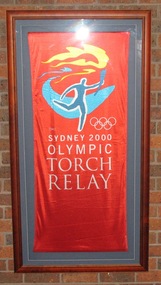 Flag, Framed, Sydney Olympic Games 2000 Commemorative Flag