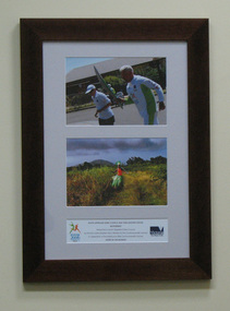 Photographs, Framed, "Commonwealth Games 2006 - South Gippsland Shire Council & Their Adopted Nation Montserrat", 2006