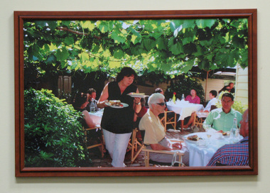 Photograph, Framed, Slow Food brunch at Lamont House, 2003