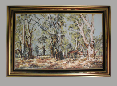 Painting, Oil, Bush Scene